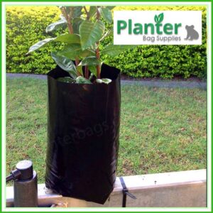 5 litre tall Planter Bag - Poly plant bags / Grow bag - for more info go to Planterbags.com.au