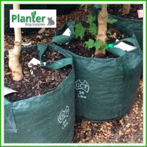 35 litre Woven Planter Bags - for more info go to PlanterBags.com.au