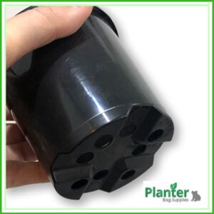 100mm Plant Pot Black