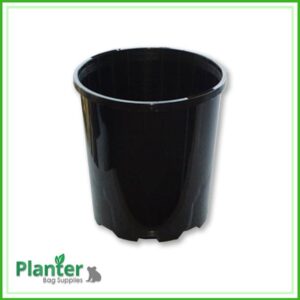 125mm Plant Pot Standard Black