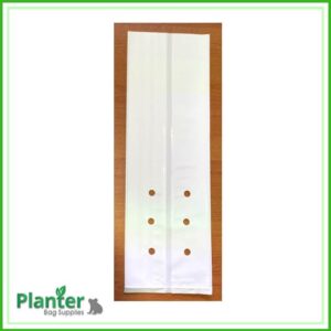 5 litre Tall WHITE Premium Poly Planter Bags
