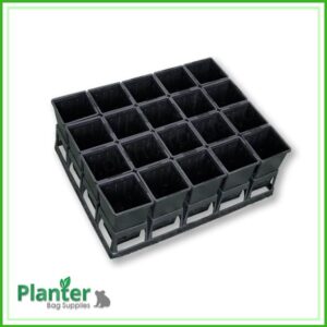 70mm Square Native Pot in 20 cell Crate